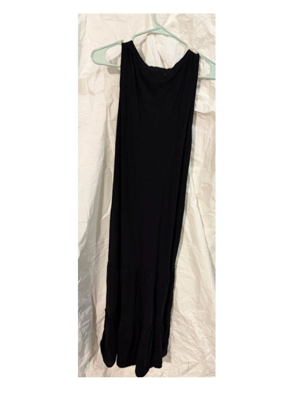 PACT - Women's Black Relaxed Slub Patio Dress - SIZE XL - Picture 5 of 8